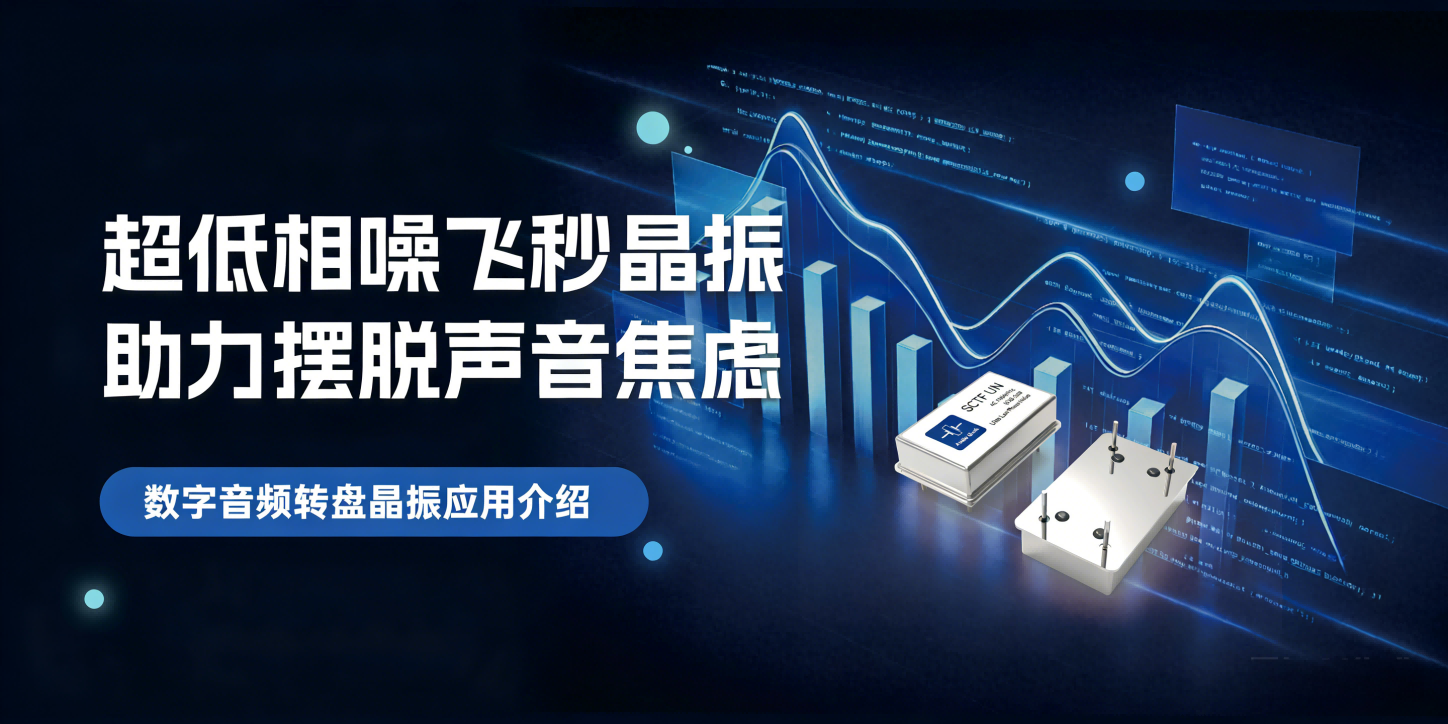 擺脫聲音焦慮！SCTF 星通時頻飛秒晶振升級數字音頻轉盤音質
